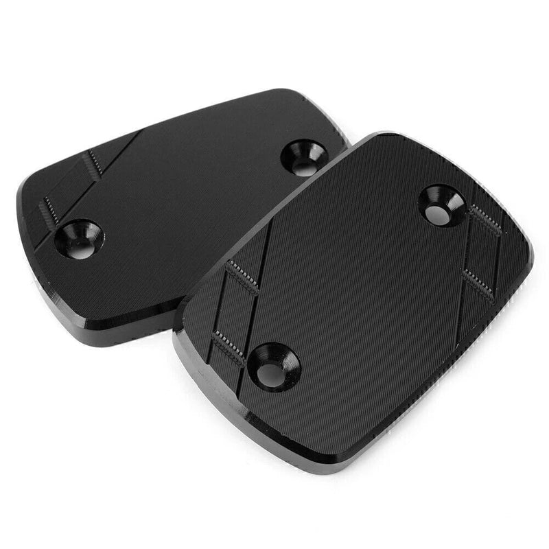 YAMAHA XMAX 300 Aluminum Black Front Brake Fluid Reservoir Cap Cover (17-18)