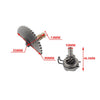 GY6 50CC 139QMB Scooter Kick Start Kit Gear Shaft Spring Pinion