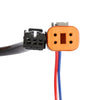 Harley Touring Sissy Bar Pad & Brake Tail Light Wiring Harness (2009-2013)
