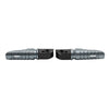 Trident 660, T100, T120 Grey Rear Passenger Foot Pegs (2021-2024)