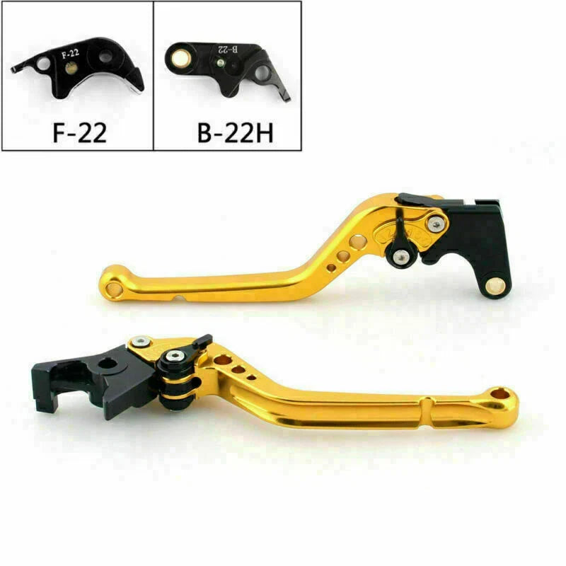 BMW S1000RR, S1000R (2015-2018) Gold Brake & Clutch Lever