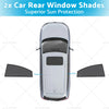 Mazda 6 Liftback GH Rear Window Shades (2007-2012)