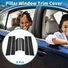 Ford Territory (2019-2021) Black 8pcs Door Pillar Window Trim