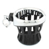 7 / 8"-1" Bars Chrome Motorcycle Drink Cup Holder (22mm-25mm)