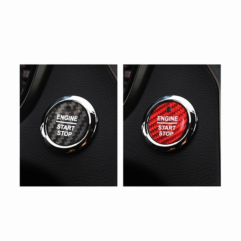 Ford F150, Explorer, Mondeo 1 x Carbon Fiber Engine Button Cover (2016-18)