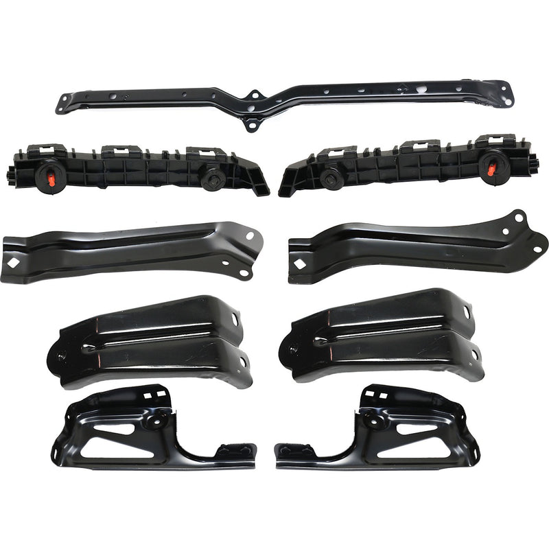 Set of 9 Bumper Bracket For Toyota Tacoma 2016-2023 Front