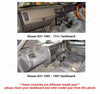 Nissan D21 1995-1997 Dashboard Mat Cover (1995-1997)