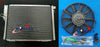 BMW 5 E28 524D / 524TD 2.4L Diesel Aluminum Radiator & Fan (1986-1987)