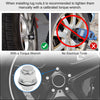 Toyota Corolla 5 Pcs M12x1.50 Wheel Lug Nuts (1987-2008, 2019-2021)