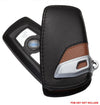 BMW 1 3 4 5 6 X1 X3 Series Leather Remote FOB Key Cover Keyless Bag fit