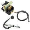 TRX400EX Rear brake caliper & master cylinder with hose (1999–2004)