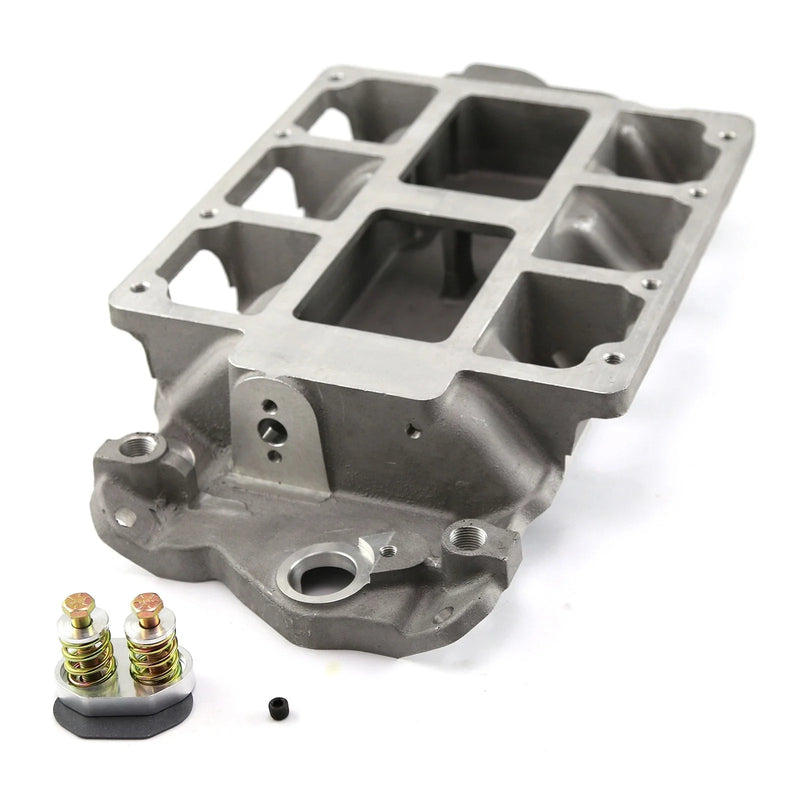 Chevy SBC 350 6-71 8-71 Supercharger Aluminum Intake Manifold