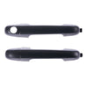 Hyundai i30 Set of 2 Front Left/Right Exterior Door Handles Black (2007–2012)