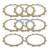 Kawasaki KL650 KLR650 KZ750 LTD Clutch Friction Plates (1996-2010, 1980)