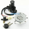 Yamaha XVS1300CT V-Star Tourer Ignition Key Switch & Fuel Tank Cap Set (07-17)