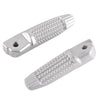 BMW K1300S K1300R K1200S Rear Motor Silver Footrests Pegs (2003-2013)