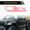 Jeep Wrangler JL JLU (2018-2024) Pink 4WD Gear Shift Panel Cover Trim