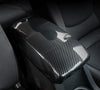 Toyota Corolla Armrest Storage Box Lid Carbon Fiber Cover Trim (2020-2024)