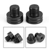 Yamaha MT09 MT10 XSR900 XSR700 Mirror Thread Cover Caps Black (2014-2023)