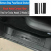 Tesla Model X / S Carbon Fiber Center Console Wrap Vinyl Sticker Trim