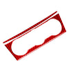Subaru WRX Red Carbon Fiber Air Conditioner Switch Knob Cover (2015-2021)