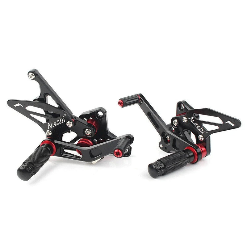 Suzuki GSXR 1300 Hayabusa CNC Rearset Footpeg Rest Pedals (1999-2018)