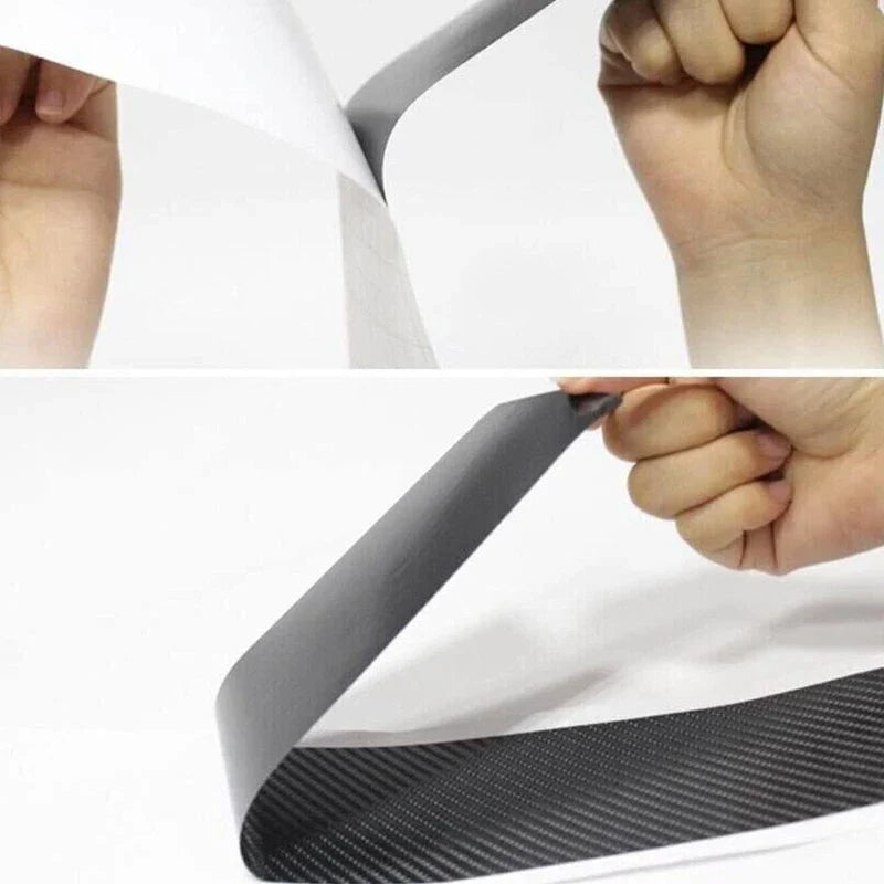 4 x Car Door Sill Scuff Cover Anti Scratch Decal Protector