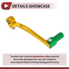 Honda CRF110F Gold Tone Green Motorcycle Gear Shifter Lever (2013-2018)