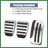 Nissan Leaf 3 x Accelerator & Brake Pedal Covers (2011-2023)