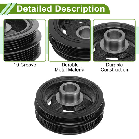 Ford Explorer Harmonic Balancer Crankshaft Pulley (2002-2010)