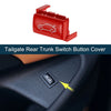 BMW 1 2 3 4 5 6 7 X1 X3 Series Red Tailgate Rear Trunk Switch Button Cover