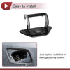 BMW 528i (2012-2013) Black Bumper Headlight Washer Nozzle Cover Cap
