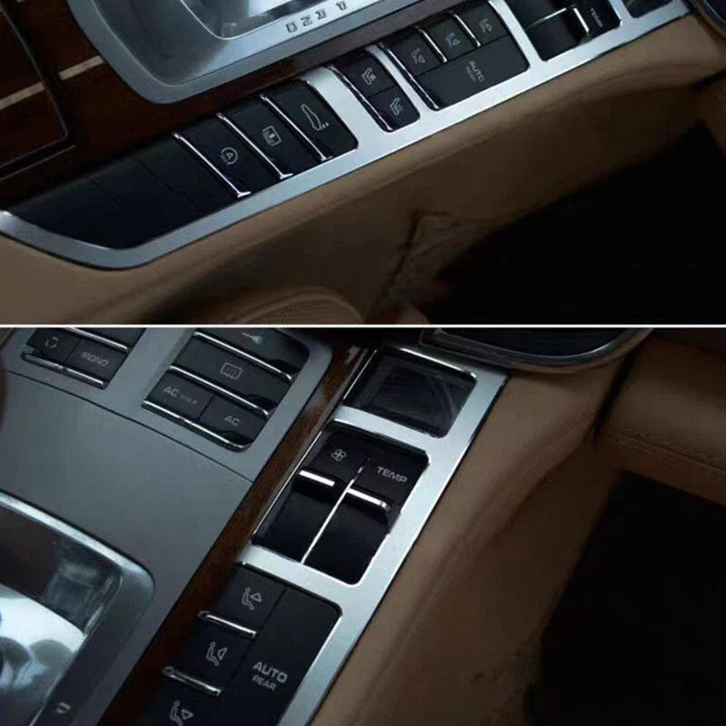 Porsche Panamera Aluminium Console Gear Shift Panel Cover (2010–2016)