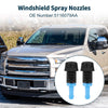 Dodge - 1 Set Windshield Washer Nozzle with Gasket & Fluid Hose