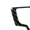 Audi A6 A7 Carbon Fiber Black Multimedia Knob Cover Trim (2012-2018)