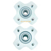 Honda Rancher 350 400 TRX350 / TRX400 2 x Rear Left/Right Wheel Hubs (2000–2007)