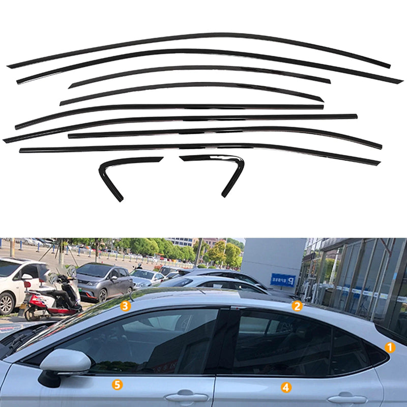 Toyota Camry Window Strip Seal Belt Trims (2024-2025)