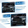 Mercedes-Benz GLC250 2017-2018 Gloss Black Front Upper Bumper Grille