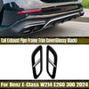 Benz E Class W214 E260 E300 AMG Rear Exhaust Pipe Trim (2024+)