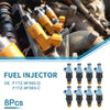 Ford F-250 XL XLT (1991-1995) 7.5L Fuel Injector 8 x No.0280150947