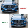 Mercedes Benz X247 GLB180 20-23 Carbon Look Front Bumper Spoiler Lip