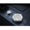 Car Crystal Center Console Multimedia Knob Cover Trim Fits Cadillac CT5 XT4 XT6