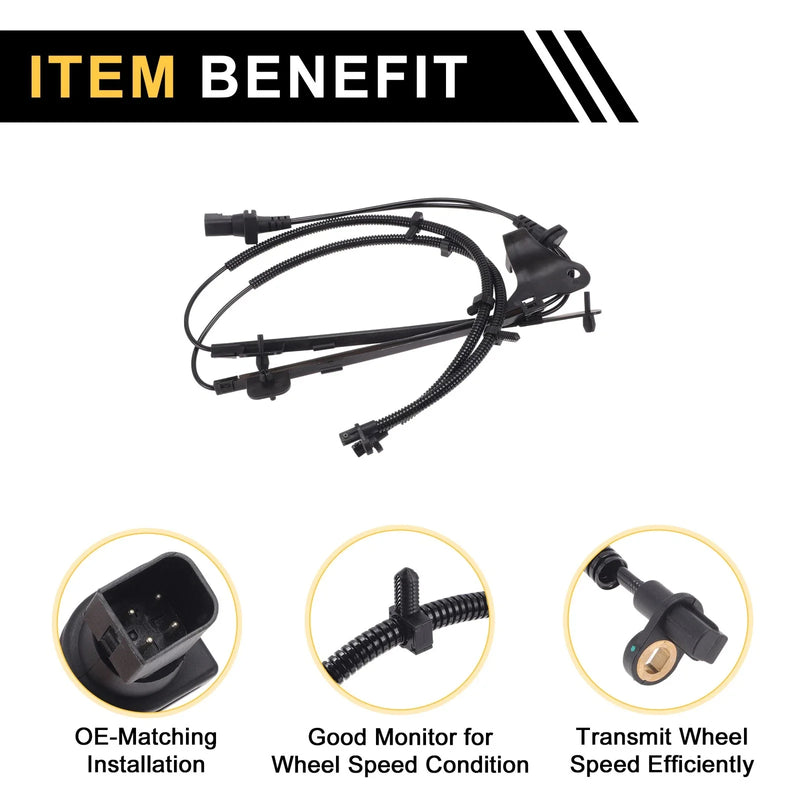 Ford Fiesta (No.3N2Z2C204A) ABS Wheel Speed Sensor (2011-2019)