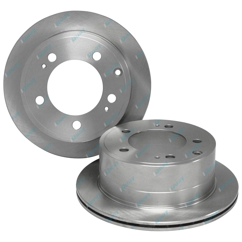 Toyota Landcruiser FZJ78 FZJ79 6cyl 4.5L 1999-2006 2 Rear Disc Brake Rotors