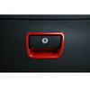 Chevrolet Camaro Red Co-pilot Storage Box Handle Cover (2010-2015)