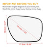 Mazda 5, CX-7, CX-9 Heated Right Side Mirror Glass (2006-2015)