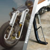Honda CG125 2 x Silver Tone Motorcycle Foot Kickstand Side Stand Springs