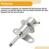 Honda Civic 1992-2001 20-70 Psi Metal Fuel Pressure Regulator