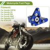 Honda CRF50 Blue Motorcycle Foot Pegs 1 Pc