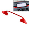 Kia Stinger Red Center Console Navigation GPS Panel Cover Trim (2018-2023)